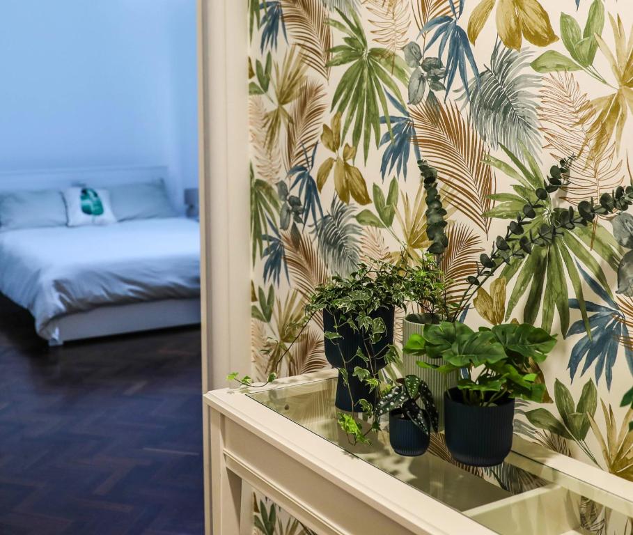 Postel nebo postele na pokoji v ubytování Vita Home