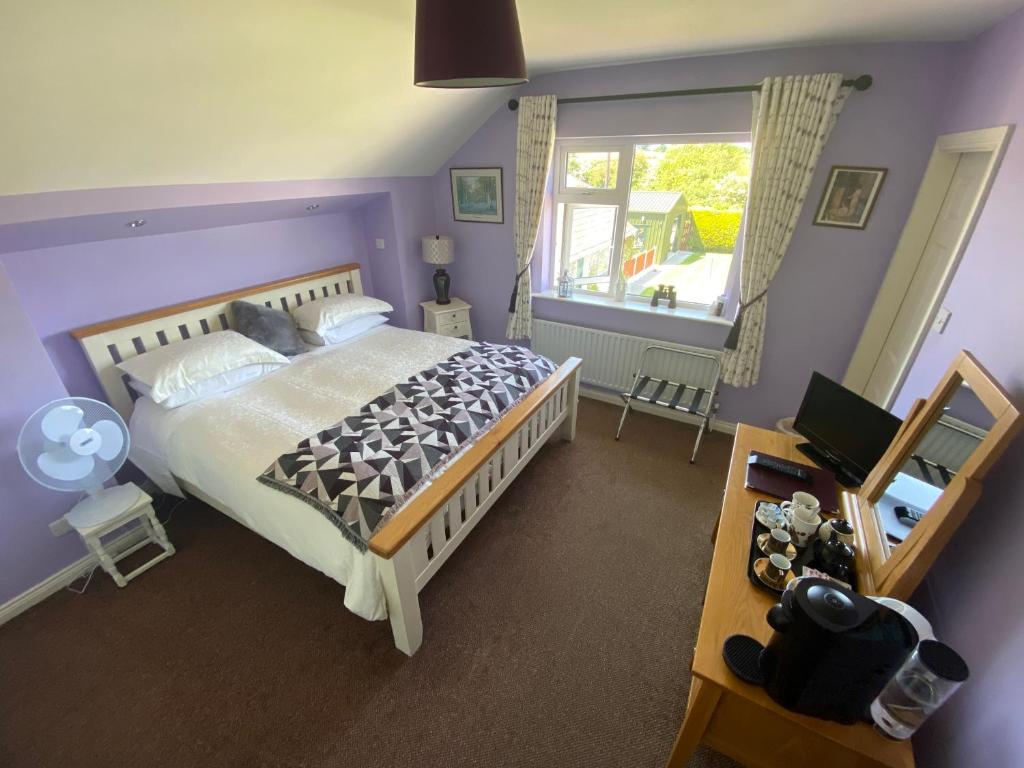 Postel nebo postele na pokoji v ubytování Ashbrook B&B