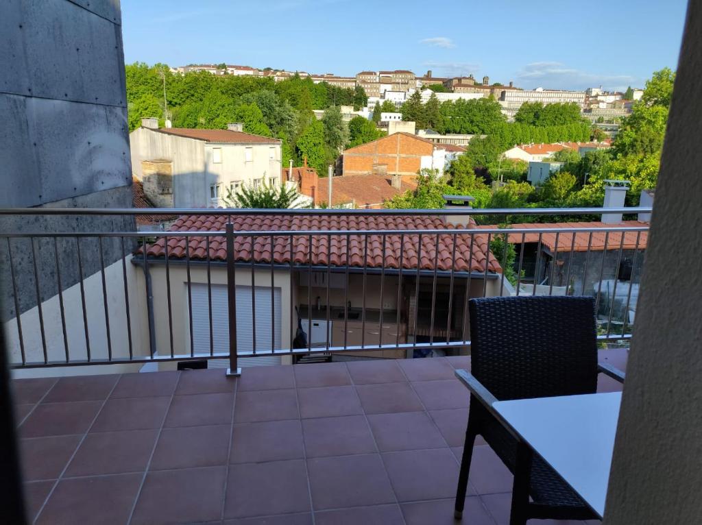 Balkón nebo terasa v ubytování Apartamento Salvadas