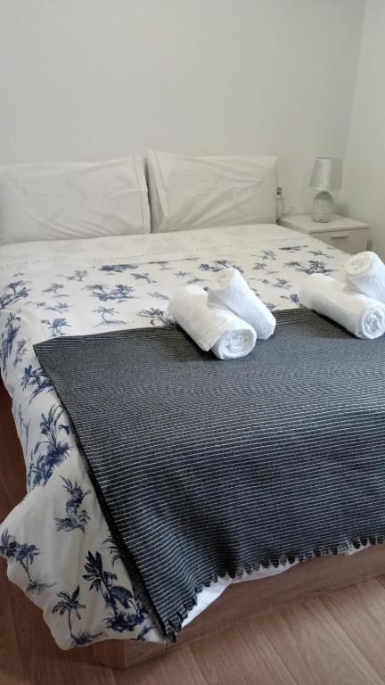 Postel nebo postele na pokoji v ubytování Apartamento Salvadas