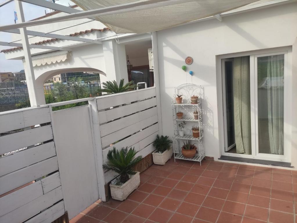 Balkón nebo terasa v ubytování B&B CI.VICO14