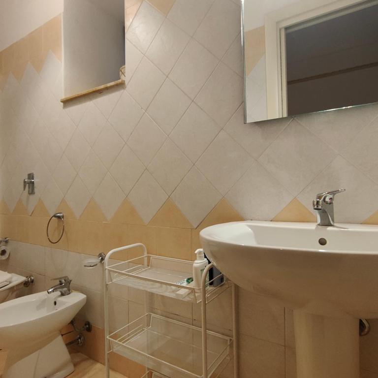 Koupelna v ubytování Appartamento Corso Savoia