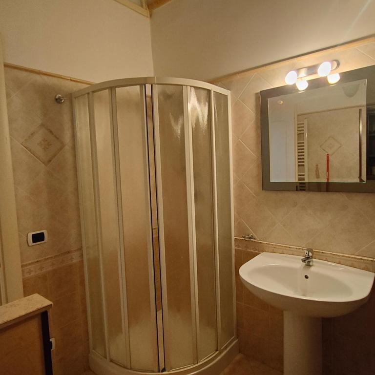 Koupelna v ubytování Appartamento Corso Savoia