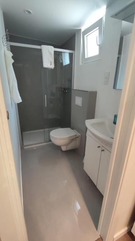 Koupelna v ubytování Mobile home Sofija