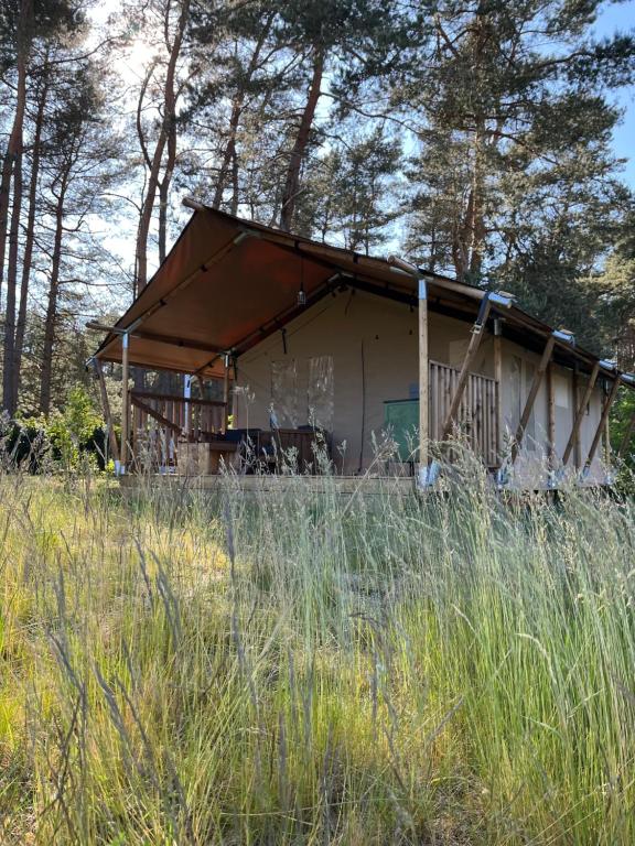 Příroda nedaleko luxury tent