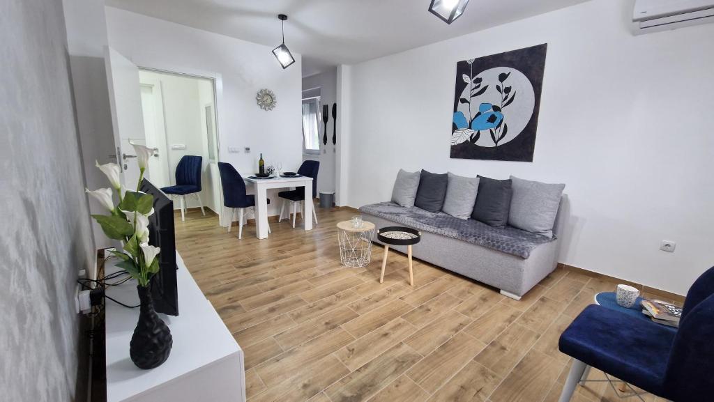 Posezení v ubytování Apartman Astra