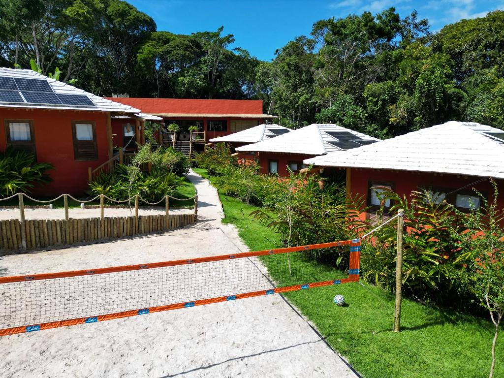 Zahrada ubytování Boate, Beach Tennis & bangalôs STAFF Completo