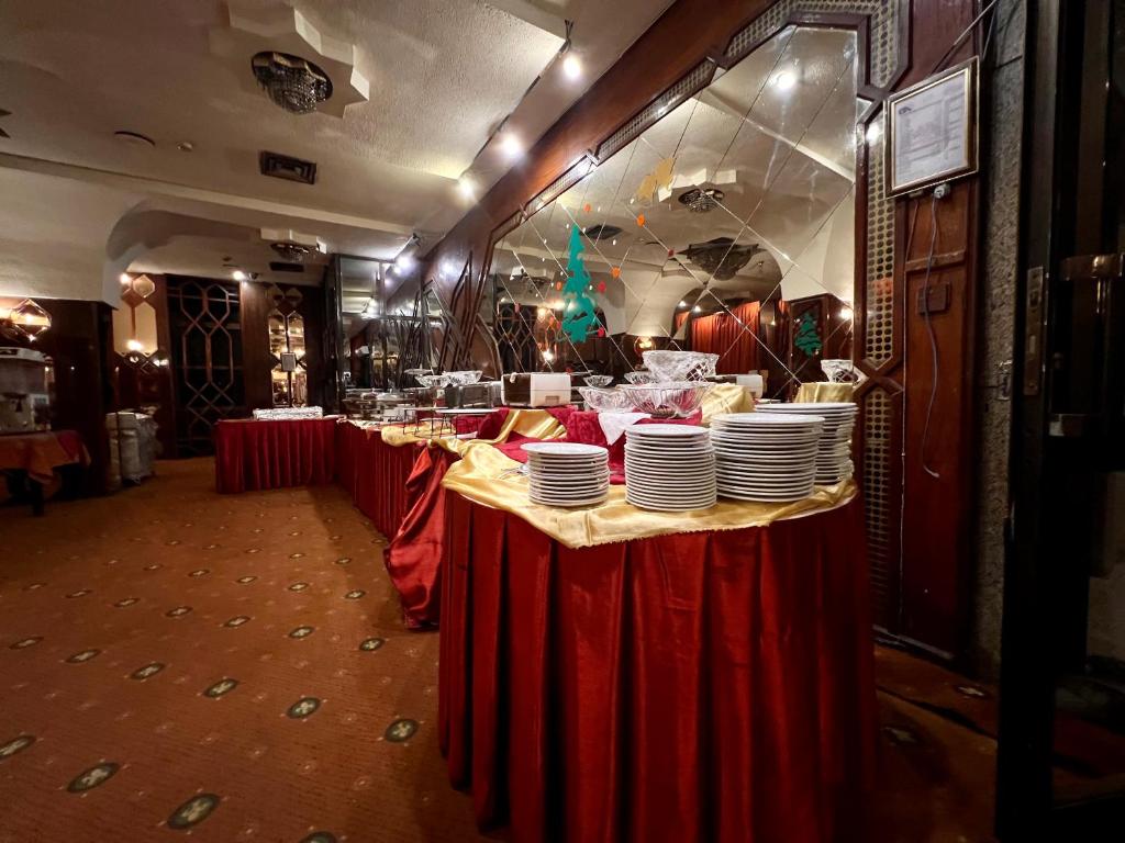 Restaurace v ubytování Santana Hotel Cairo