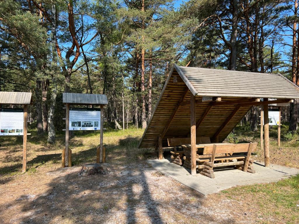 Příroda nedaleko prázdninového domu