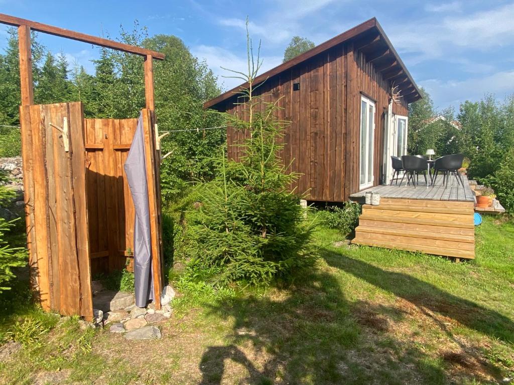 Zahrada ubytování Cozy forest cabin with amazing mountain view