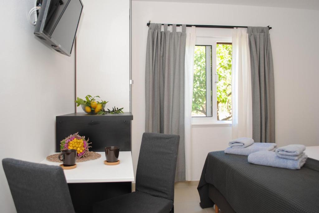 Postel nebo postele na pokoji v ubytování Rooms Dilk