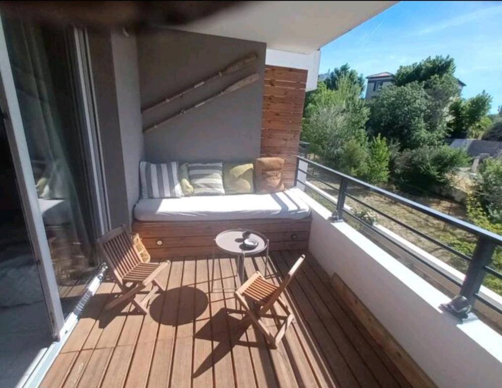 Μπαλκόνι ή βεράντα στο Le Vallon