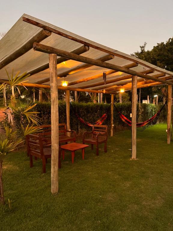 Um jardim em Pousada Portal de Paraty- COM GERADOR DE ENERGIA
