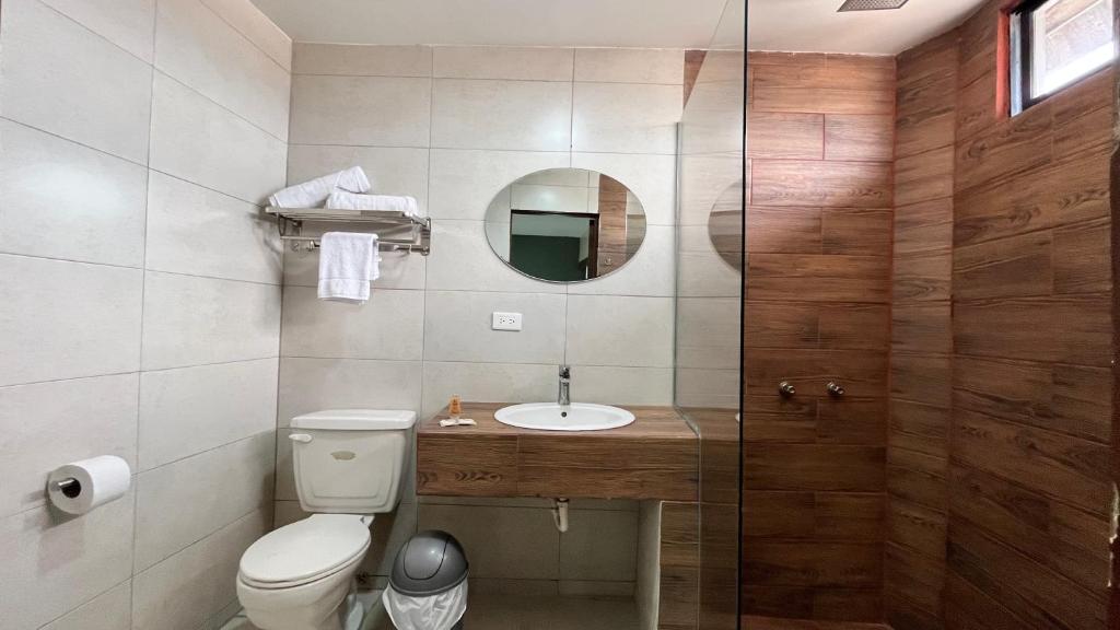 Koupelna v ubytování Hotel Varadero Internacional