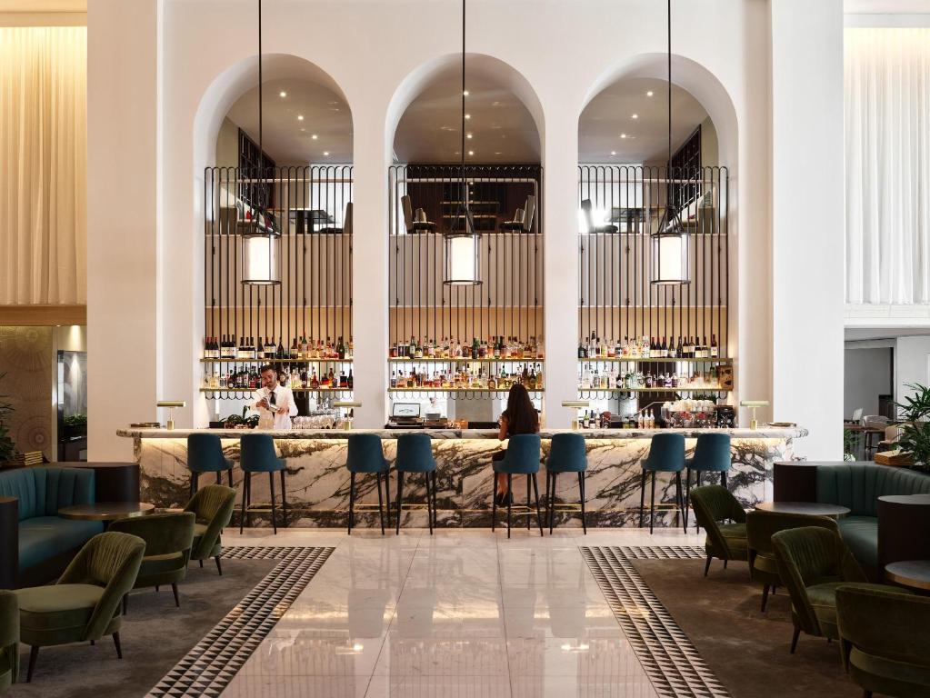 Un restaurant sau alt loc unde se poate mânca la Swissotel Sydney