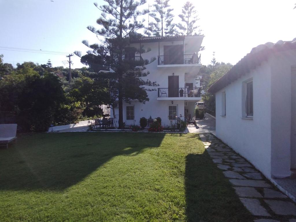 Zahrada ubytování Villa Ourania