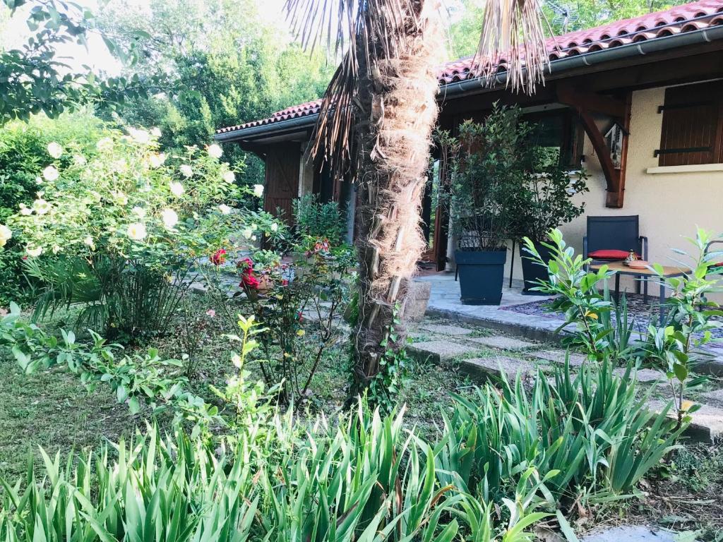 Zahrada ubytování Le gîte de Gascogne