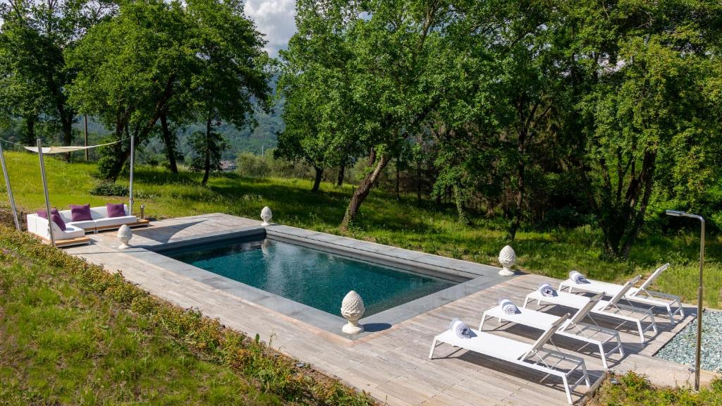 The swimming pool at or close to ANTICIANA 8, Emma Villas