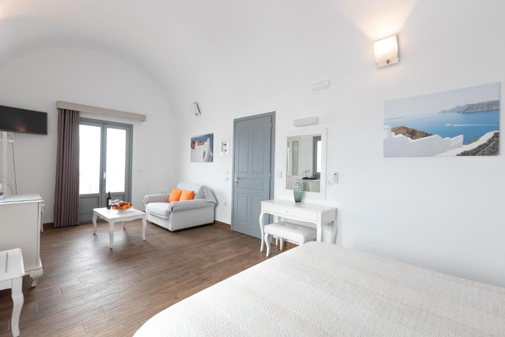 Postelja oz. postelje v sobi nastanitve Hotel Star Santorini