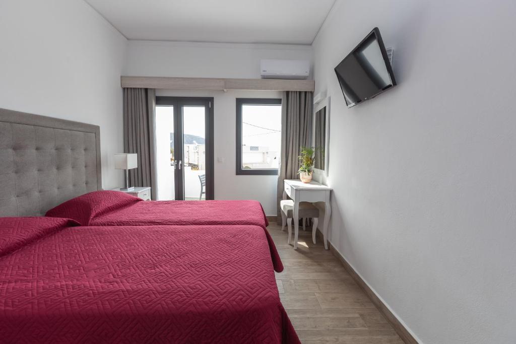 Postelja oz. postelje v sobi nastanitve Hotel Star Santorini