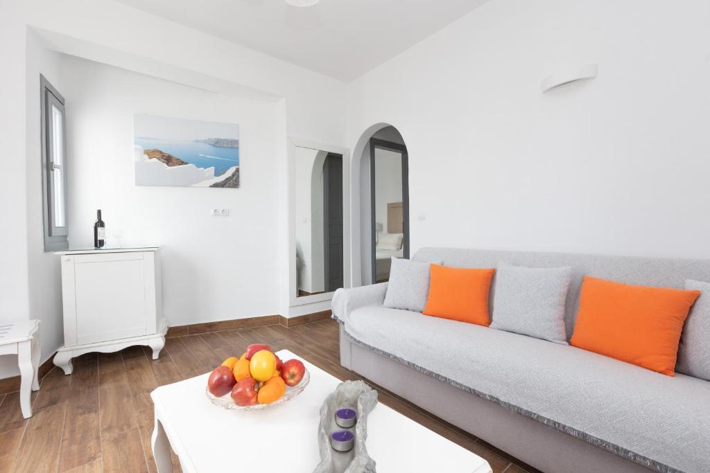 Predel za sedenje v nastanitvi Hotel Star Santorini
