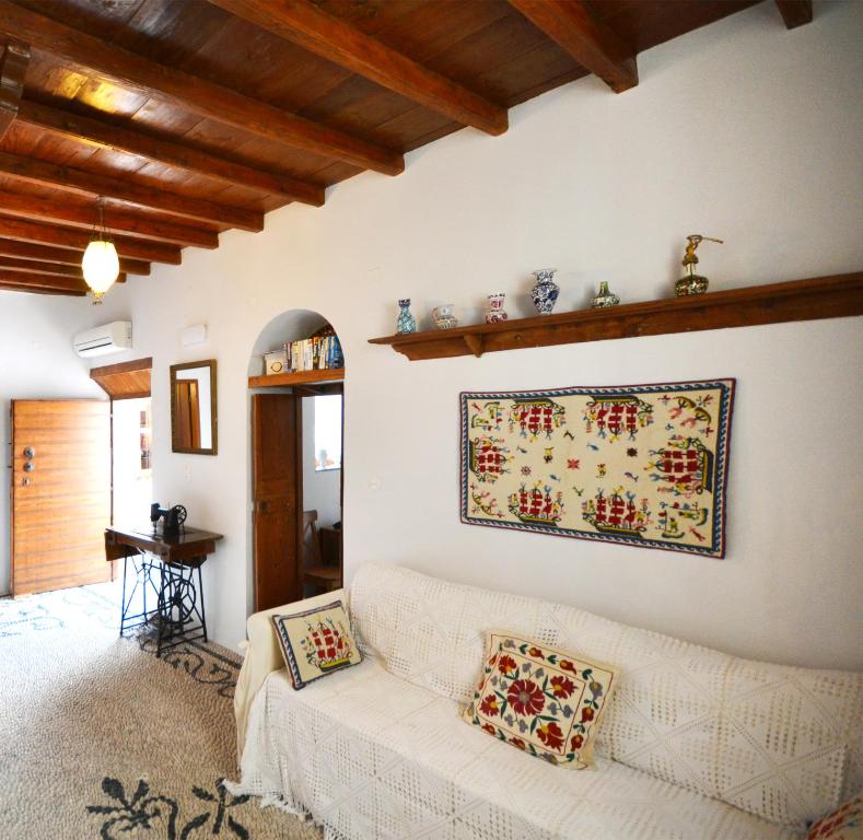 Posezení v ubytování Casa Lindos