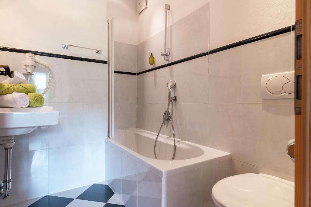 Koupelna v ubytování Villa Gottfried B&B
