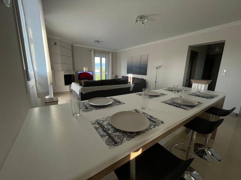 Posezení v ubytování Tasos Cozy House