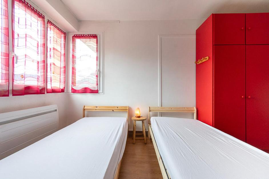 Posteľ alebo postele v izbe v ubytovaní Appartement, 6 personnes centre Villard-de-Lans