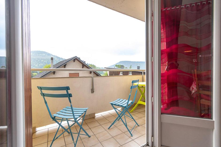 Výhľad na hory alebo výhľad na hory priamo z apartmánu