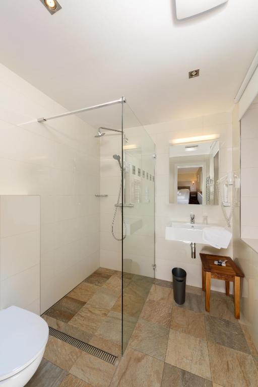 Koupelna v ubytování Hotel Premier- Adults Only