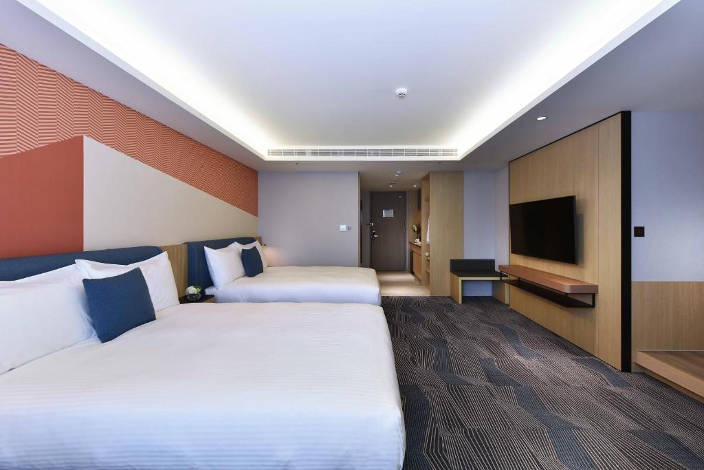 TV a/nebo společenská místnost v ubytování Fullon Poshtel - Kaohsiung