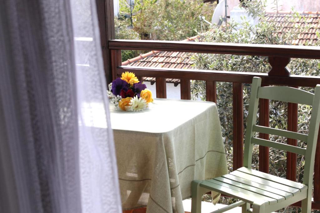 Balkon lub taras w obiekcie Hotel Theopisti