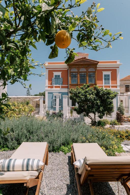 Vonkajšia záhrada v ubytovaní Saray Monumental Luxury Villa Medieval Town, Rhodes