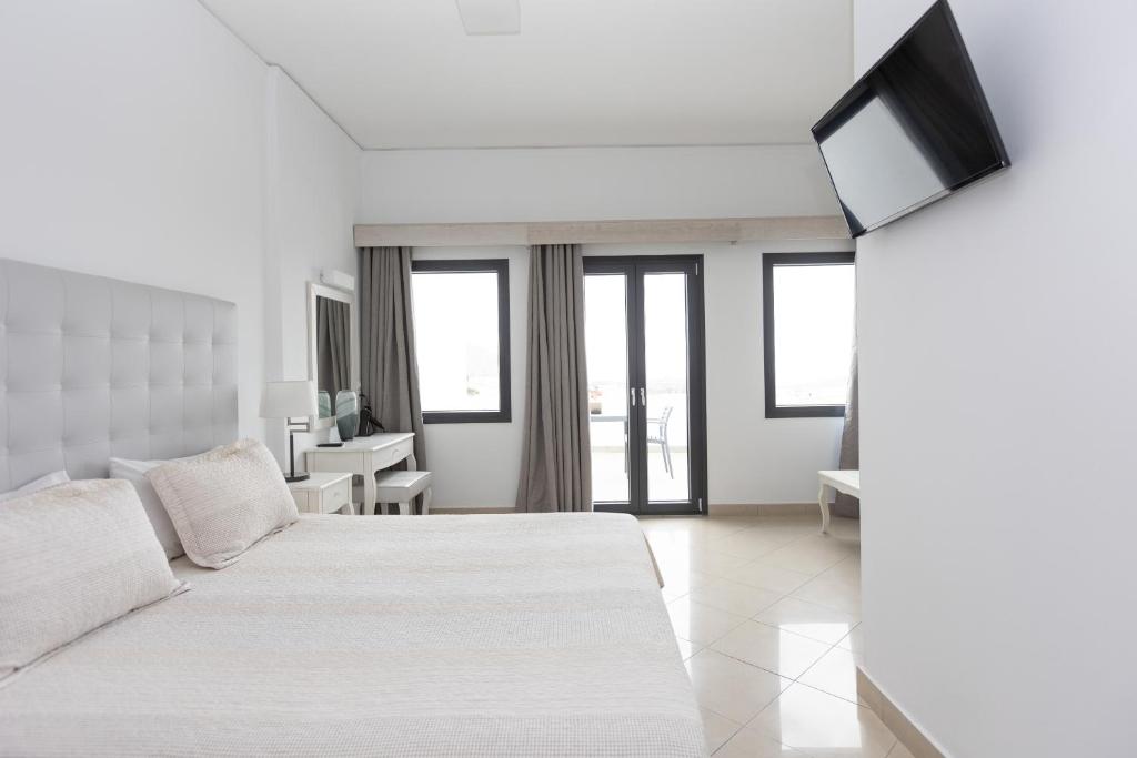 Postelja oz. postelje v sobi nastanitve Hotel Star Santorini
