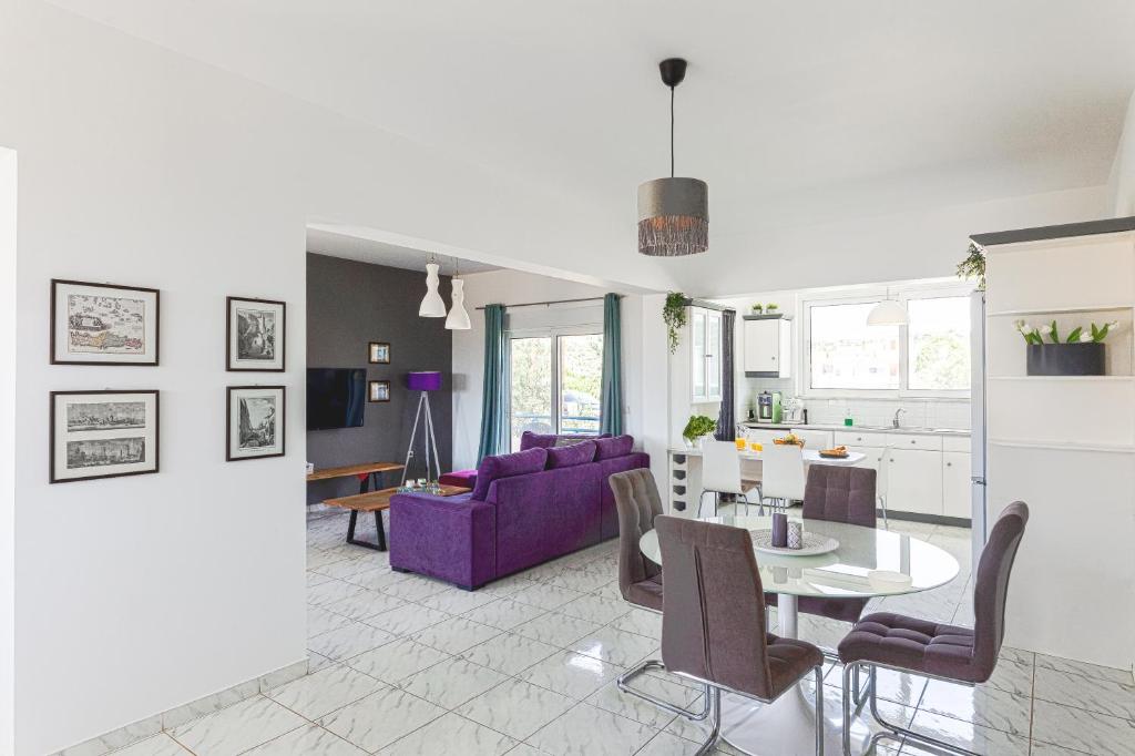 Posezení v ubytování abk apartment
