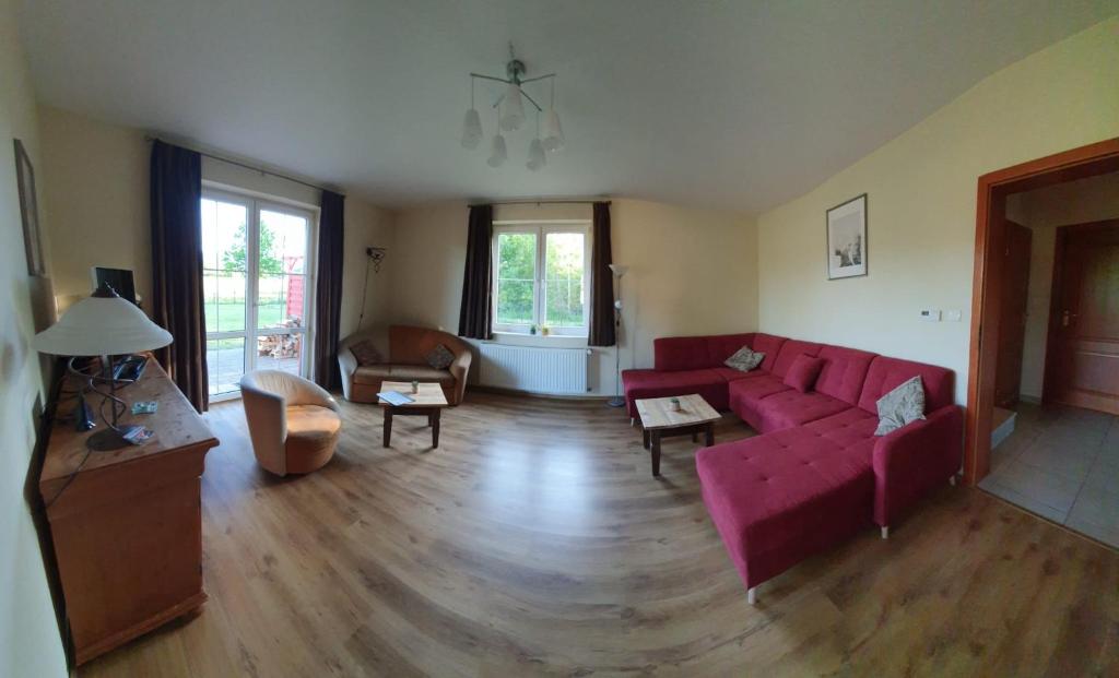 Posedenie v ubytovaní Villa Leika - Panoramablick am Riesengebirge
