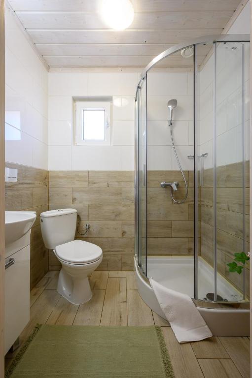 Koupelna v ubytování Boho Baltic Resort