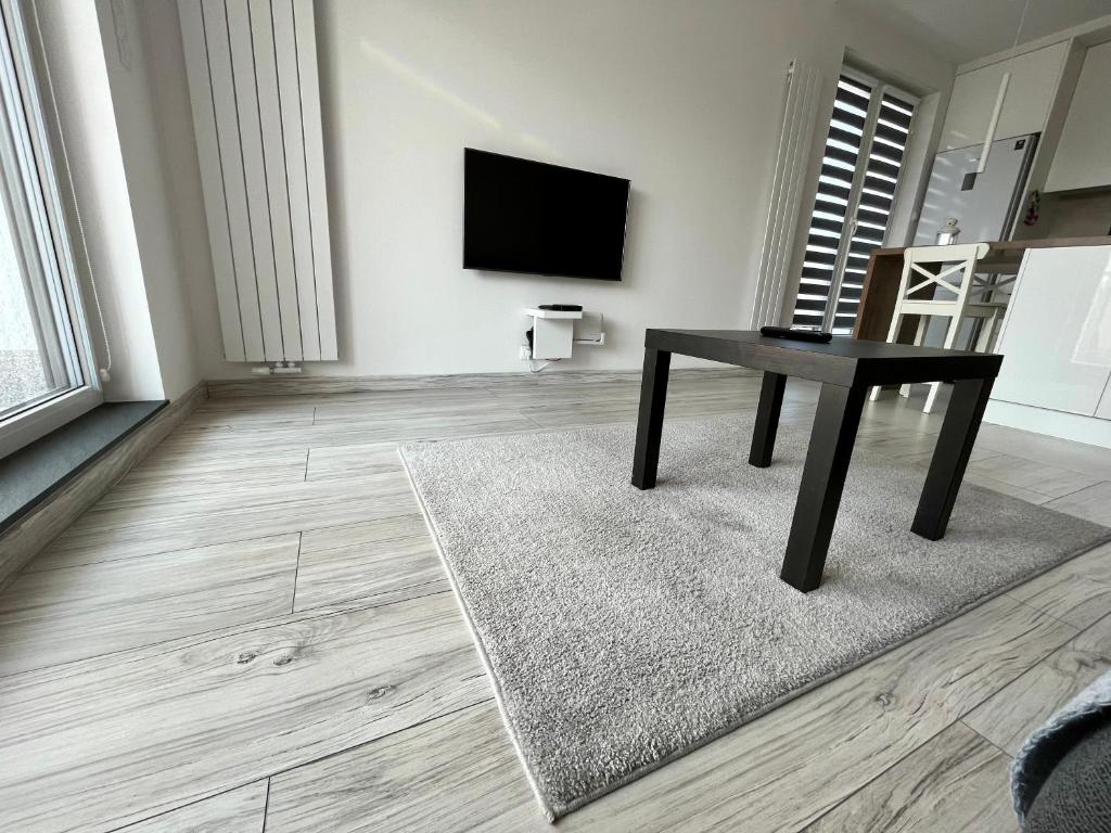 Televízia a/alebo spoločenská miestnosť v ubytovaní Miko Apartment 2
