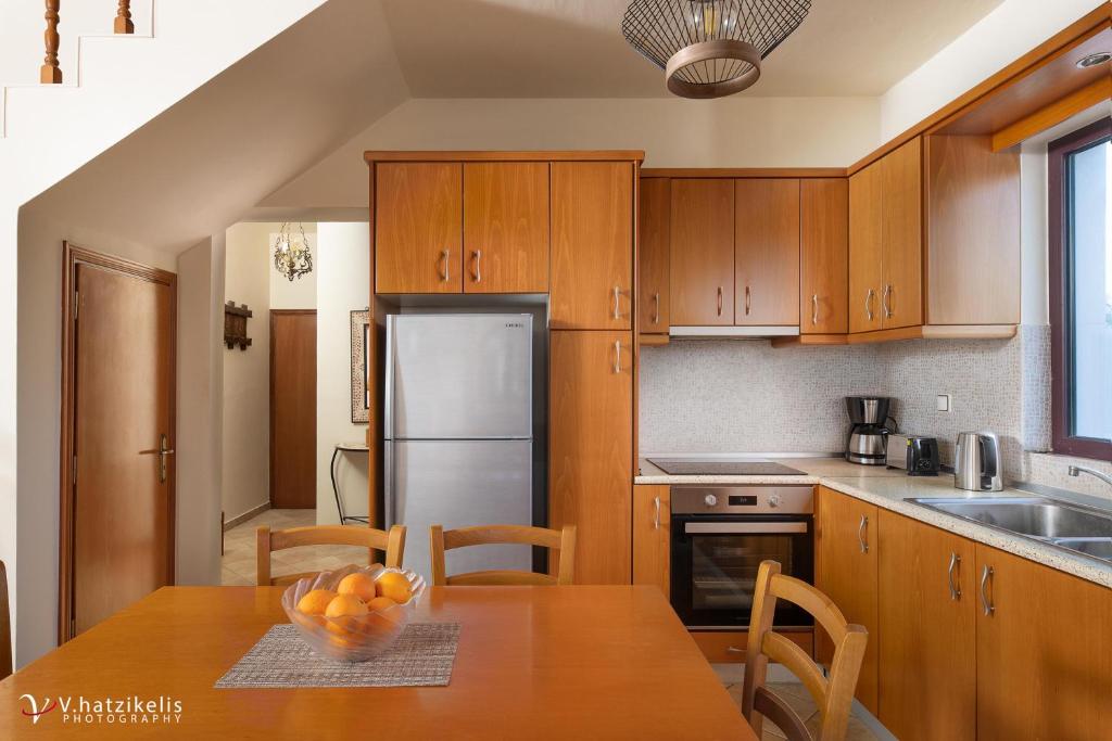 Kuchyň nebo kuchyňský kout v ubytování Ospition Villa