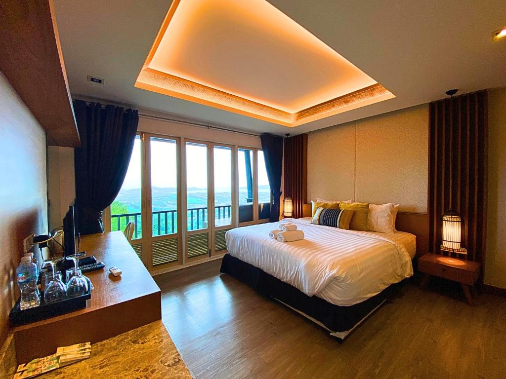 Phuket View Coffee and Resort - Room King Con Vista Al Mar