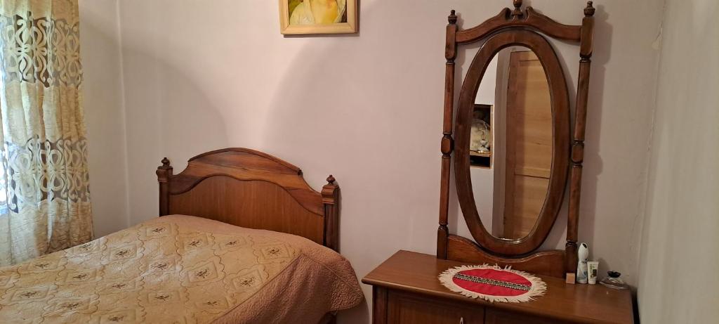 Postel nebo postele na pokoji v ubytování Guest house Lailashi