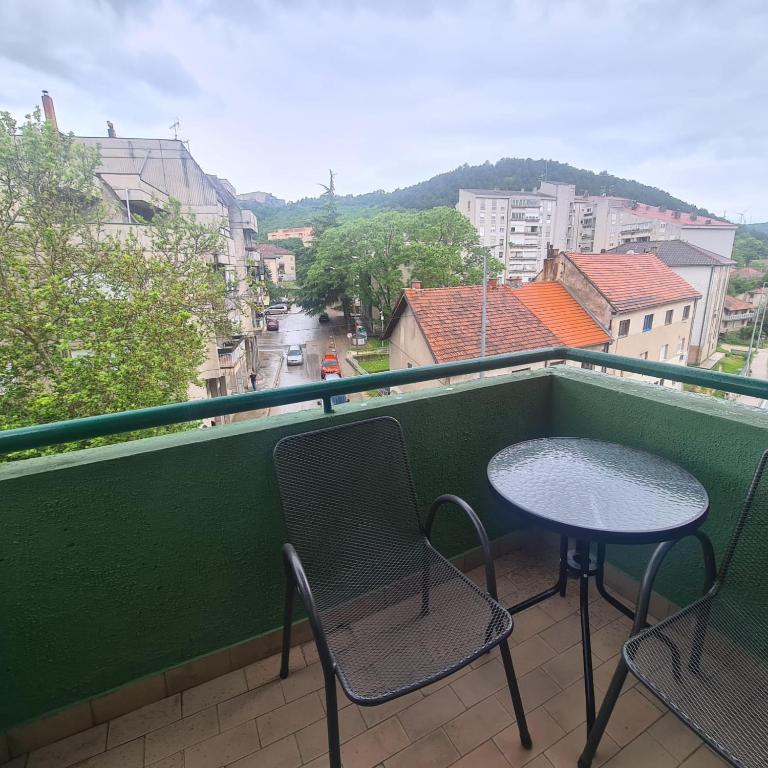 Nespecifikovaný výhled na hory nebo výhled na hory při pohledu z apartmánu