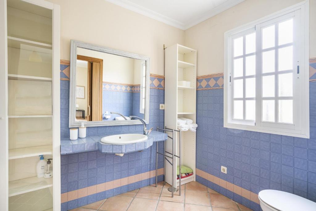 Koupelna v ubytování Villa Laforge