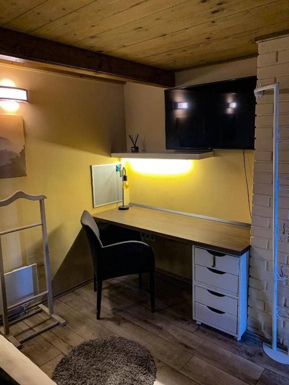 TV a/nebo společenská místnost v ubytování Casamia4u