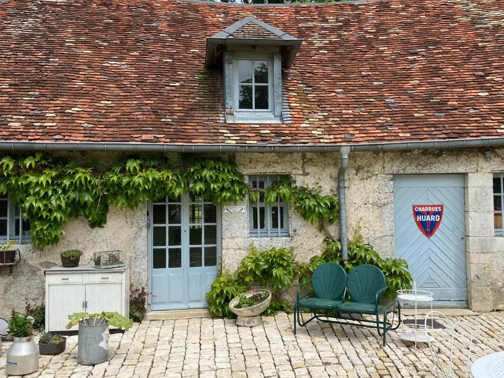 Zahrada ubytování L’Orangerie de Malpas
