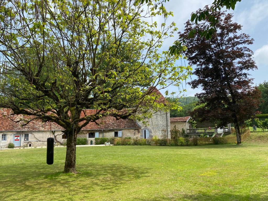 Zahrada ubytování L’Orangerie de Malpas
