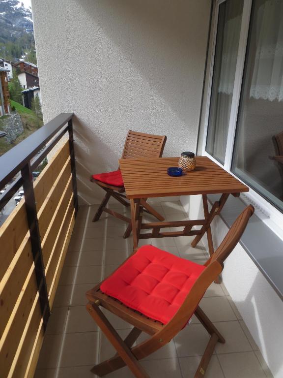 Balkón nebo terasa v ubytování Haus Sonnheim