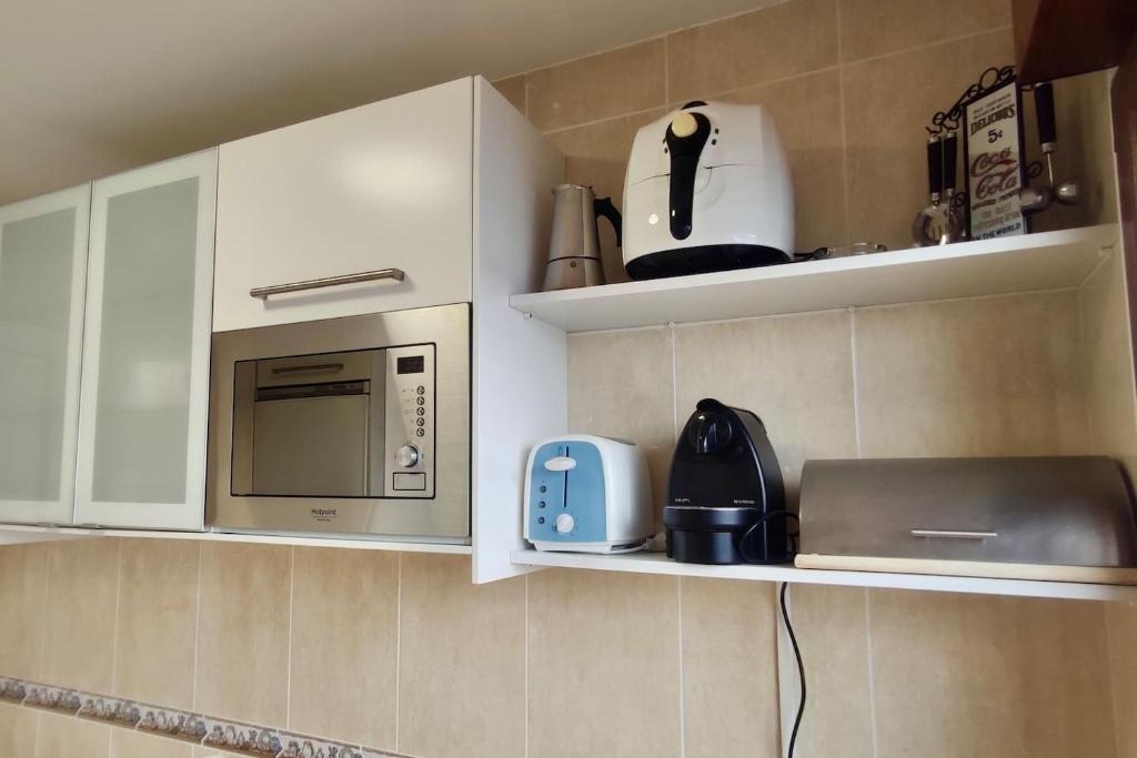 Kuchnia lub aneks kuchenny w obiekcie Apartamento Porto do Xufre