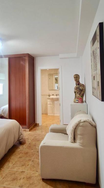 Część wypoczynkowa w obiekcie Apartamento Porto do Xufre